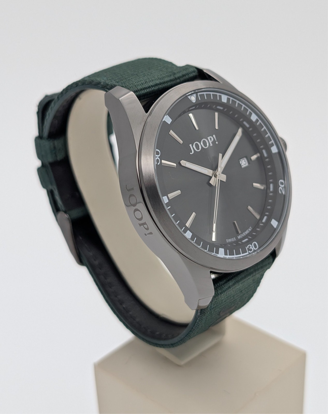 Joop 2033709 Armbanduhr – Ø45mm Quarz Stoffarmband Grün #3134