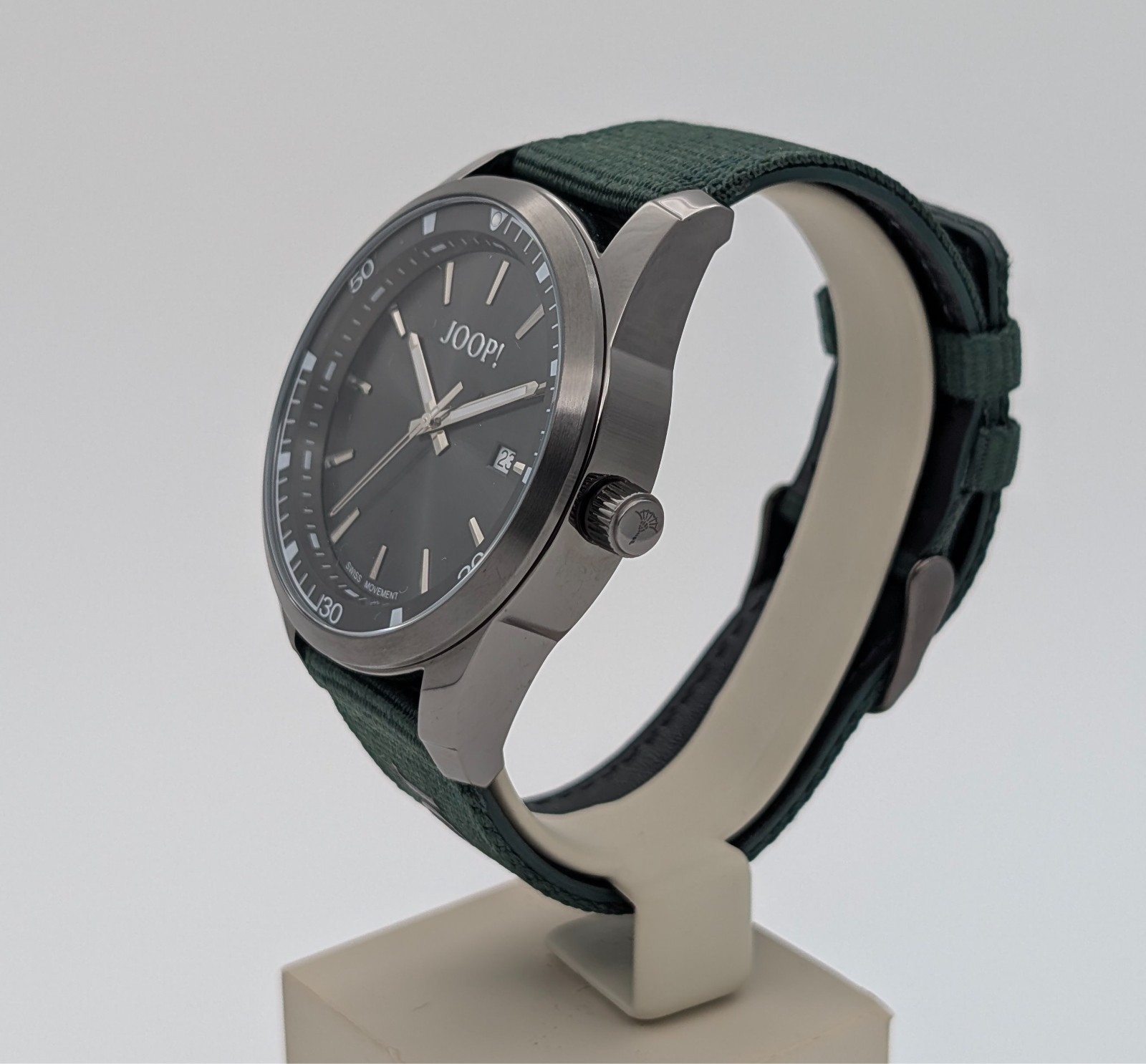 Joop 2033709 Armbanduhr – Ø45mm Quarz Stoffarmband Grün #3134