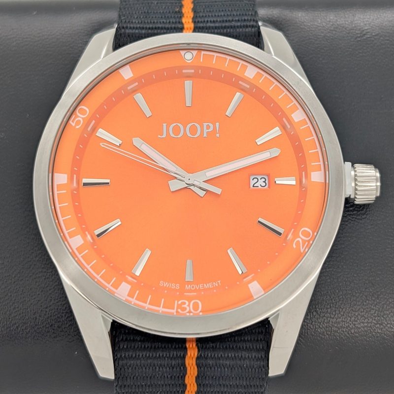 Joop 2035591 Armbanduhr – Ø45mm Quarz Stoffarmband #3136