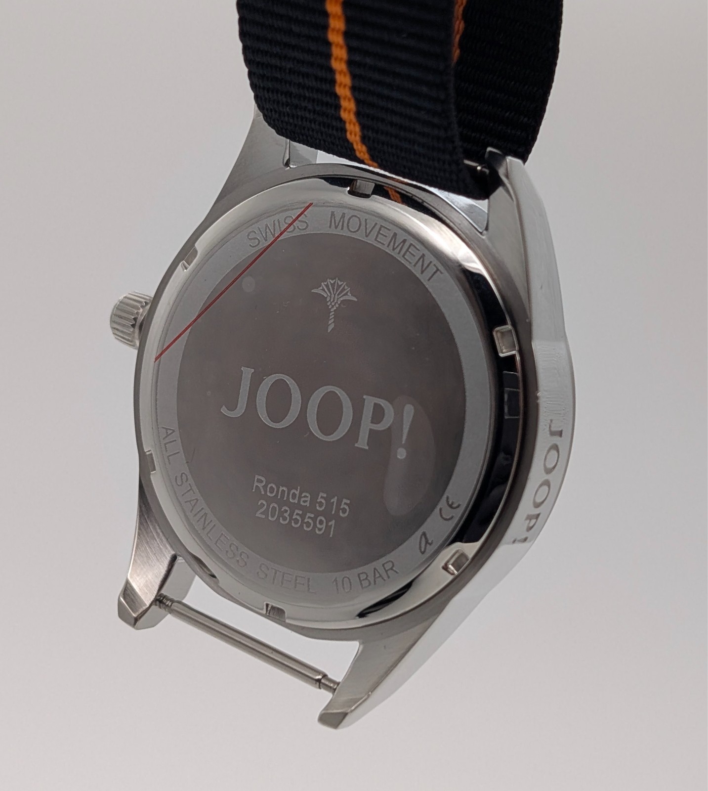 Joop 2035591 Armbanduhr – Ø45mm Quarz Stoffarmband #3136