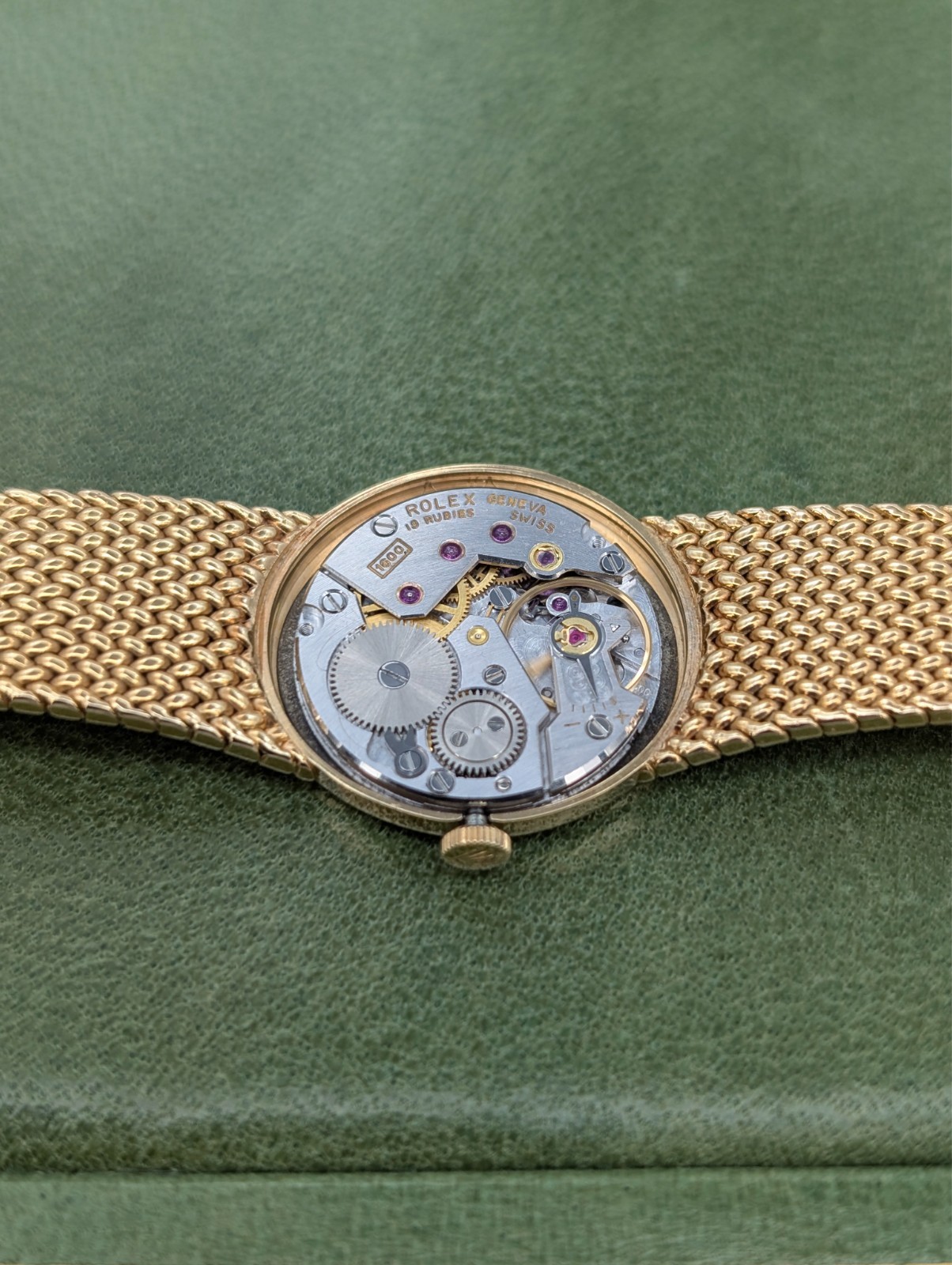 Rolex Vintage Cellini 3983 Damenuhr 18k Gelbgold BJ1978 - Ø23mm Full Set #3017