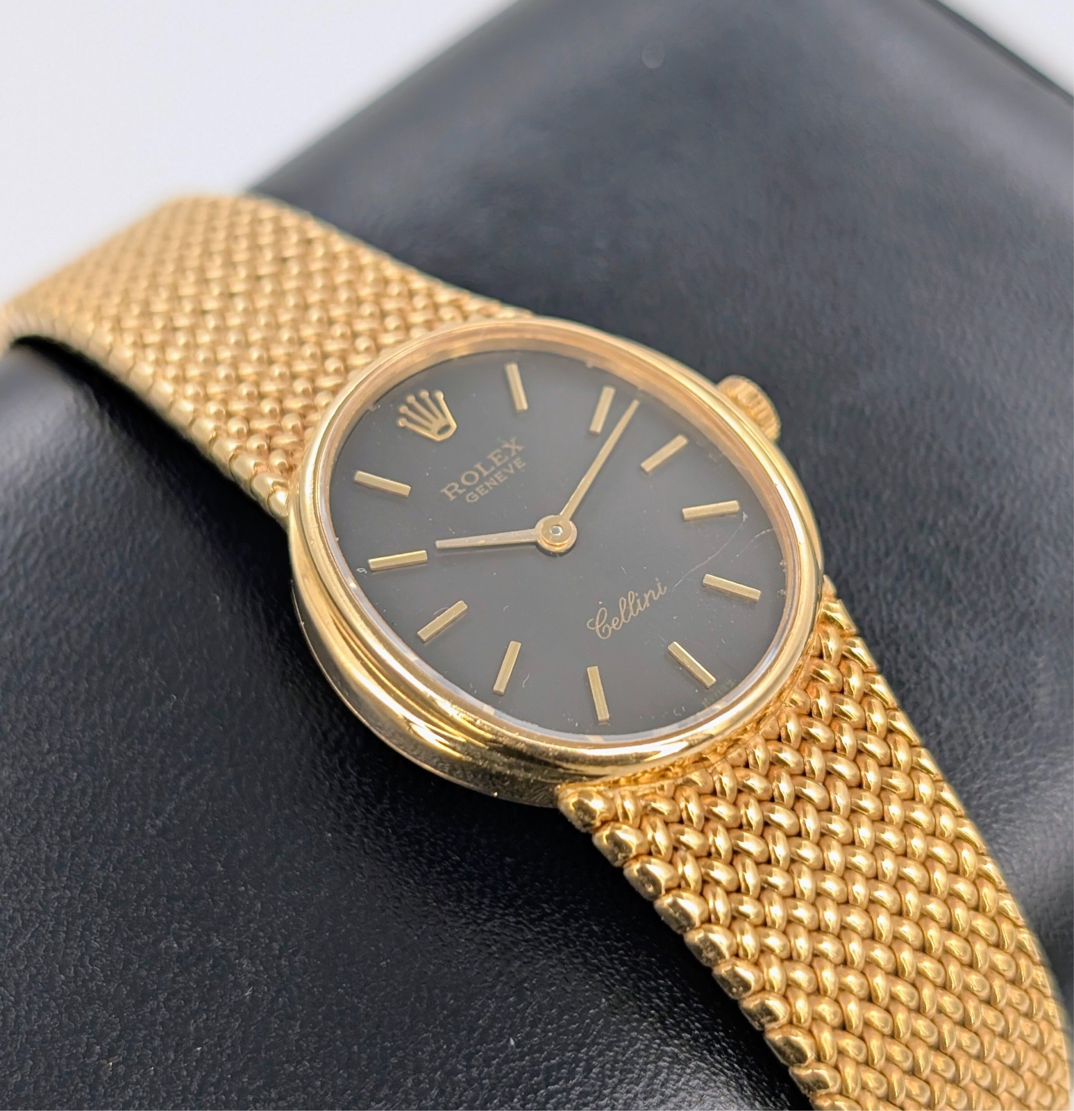 Rolex Vintage Cellini 3983 Damenuhr 18k Gelbgold BJ1978 - Ø23mm Full Set #3017
