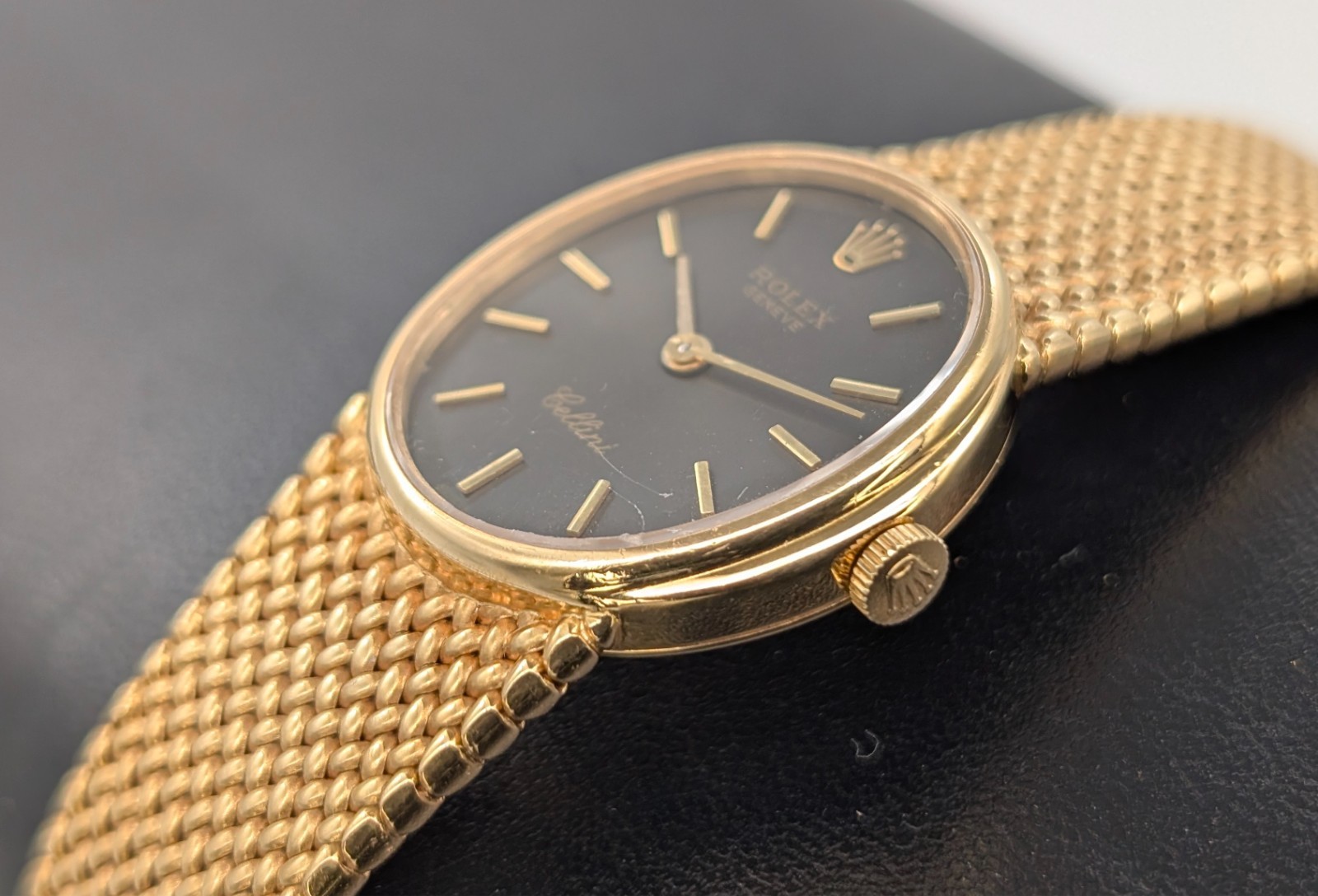 Rolex Vintage Cellini 3983 Damenuhr 18k Gelbgold BJ1978 - Ø23mm Full Set #3017