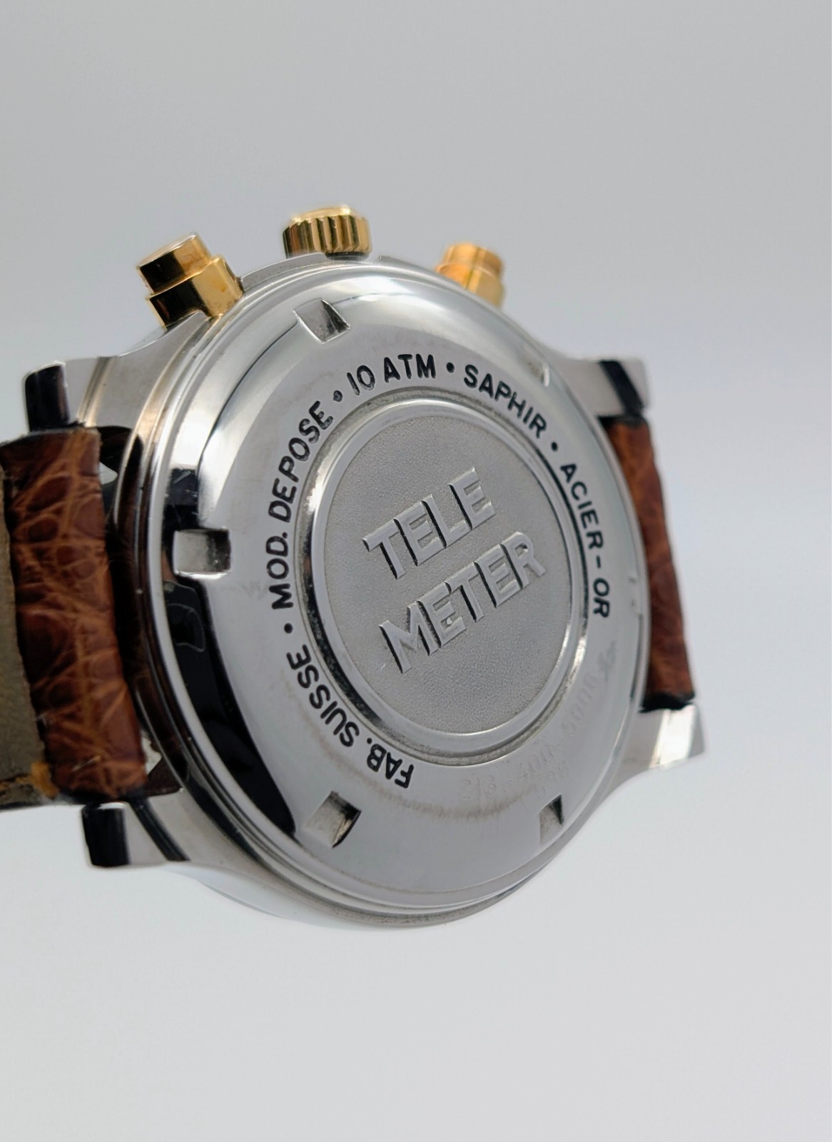 Paul Picot Depose Telemeter Chronograph Ref. 213-400-5006 Ø39mm Uhr #3121