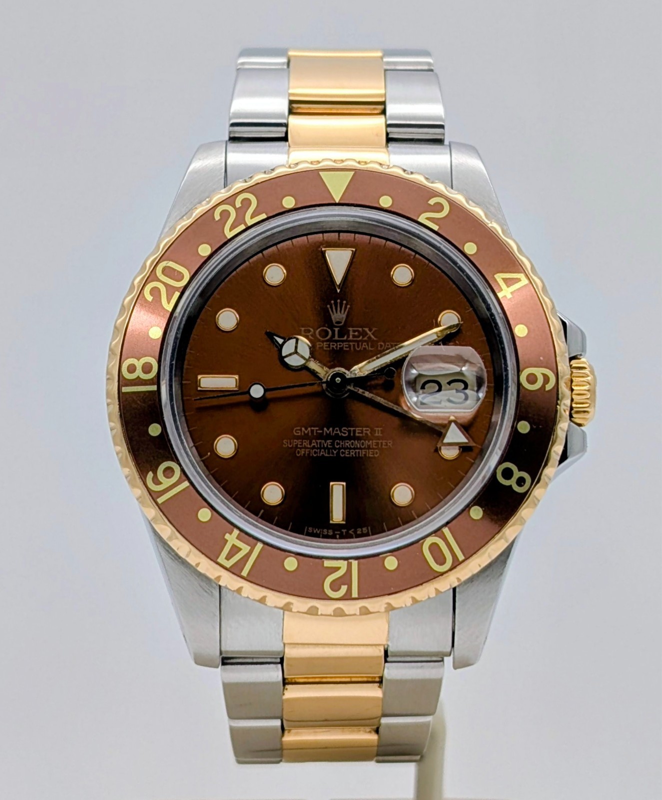 Rolex GMT-Master Ref.16713 Rootbeer Ø40mm | 1990 Full Set #3211