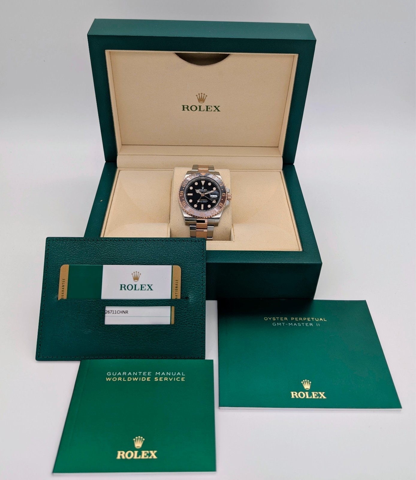 Rolex GMT-Master II 126711CHNR Rootbeer Ø40mm | 2019 Full Set #3210