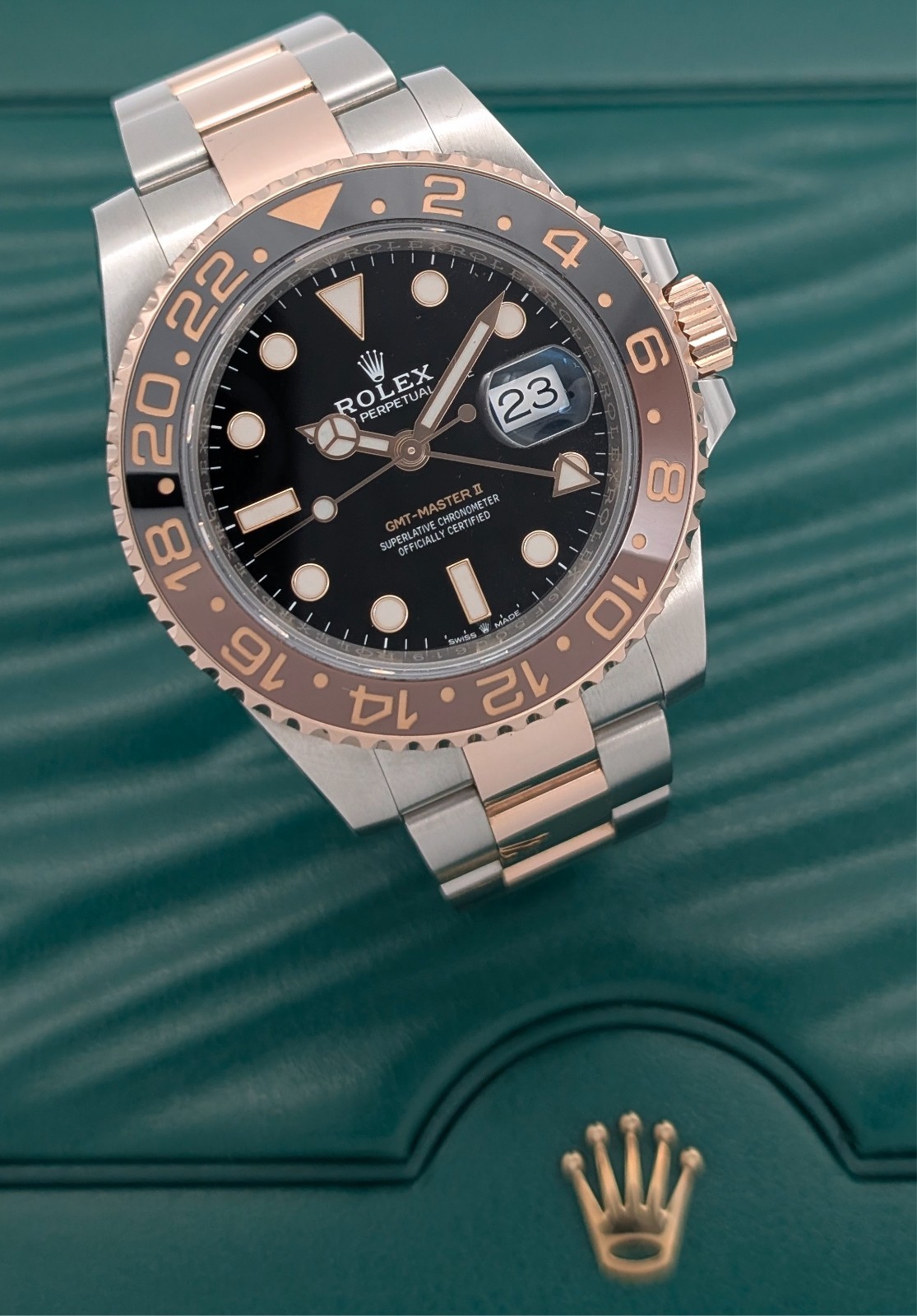 Rolex GMT-Master II 126711CHNR Rootbeer Ø40mm | 2019 Full Set #3210