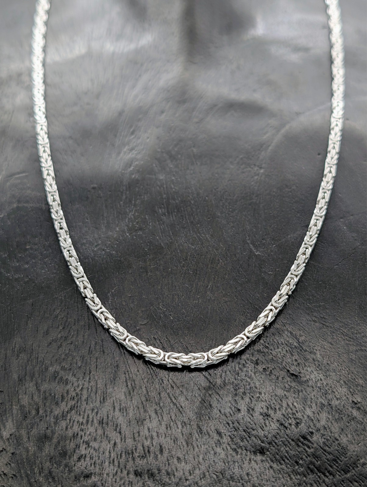 Königskette Kette 925 Sterling Silber – 45g – Gliederkette 70,50cm #2016