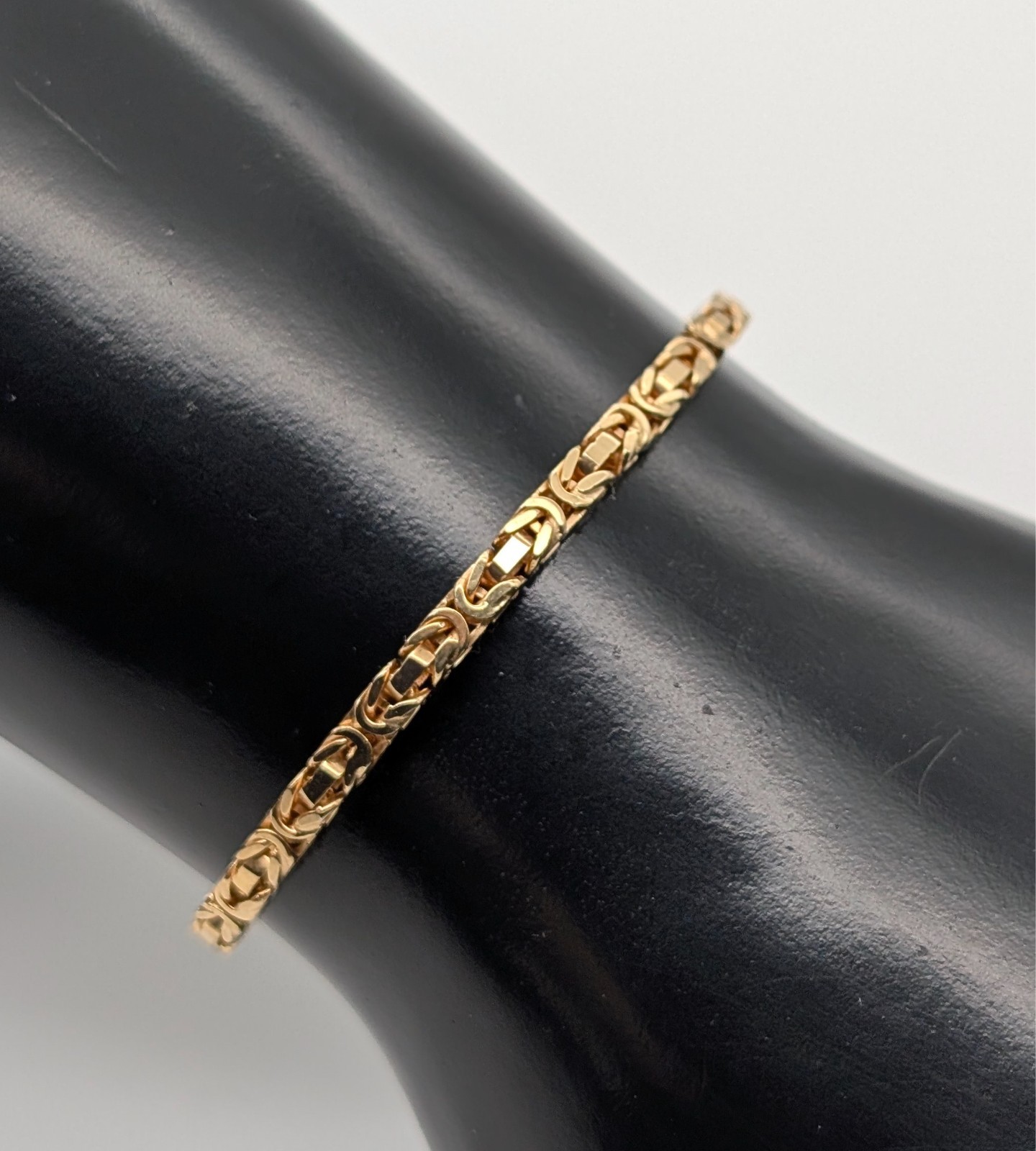 Königsketten Armband Königskette 585/14K Gelbgold 14g – 22cm #3191
