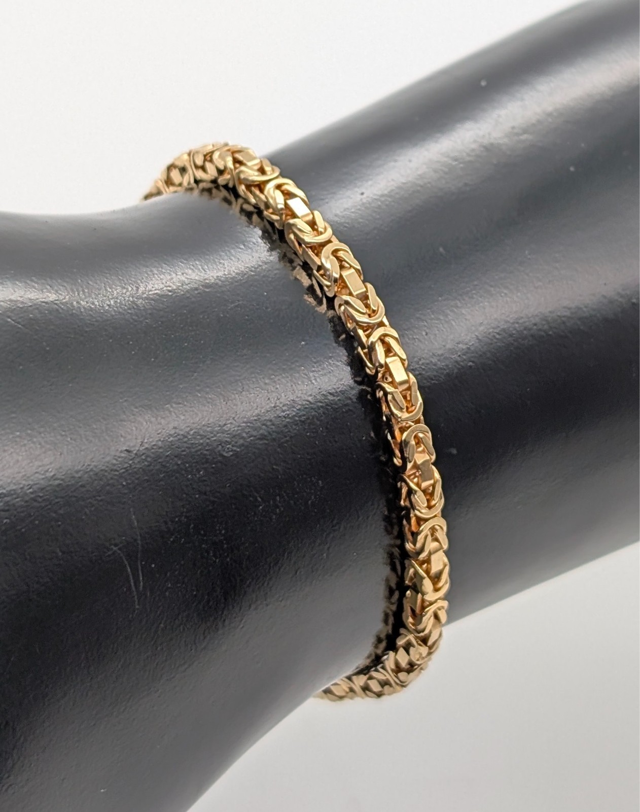 Königsketten Armband Königskette 585/14K Gelbgold 14g – 22cm #3191