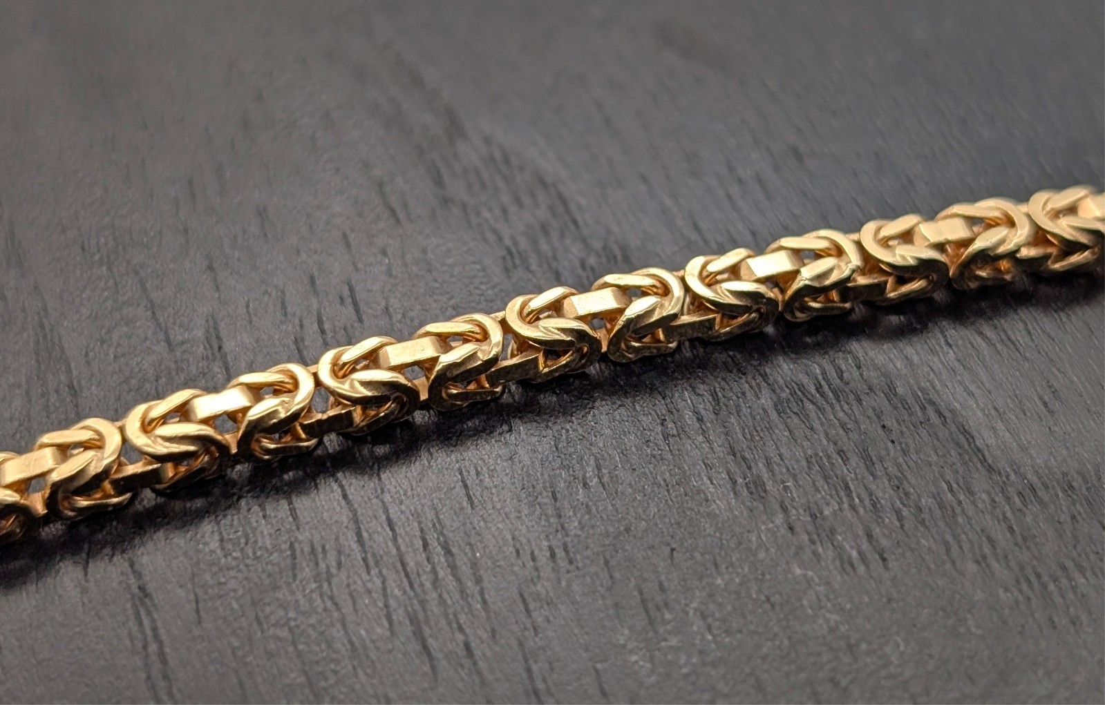Königsketten Armband Königskette 585/14K Gelbgold 14g – 22cm #3191