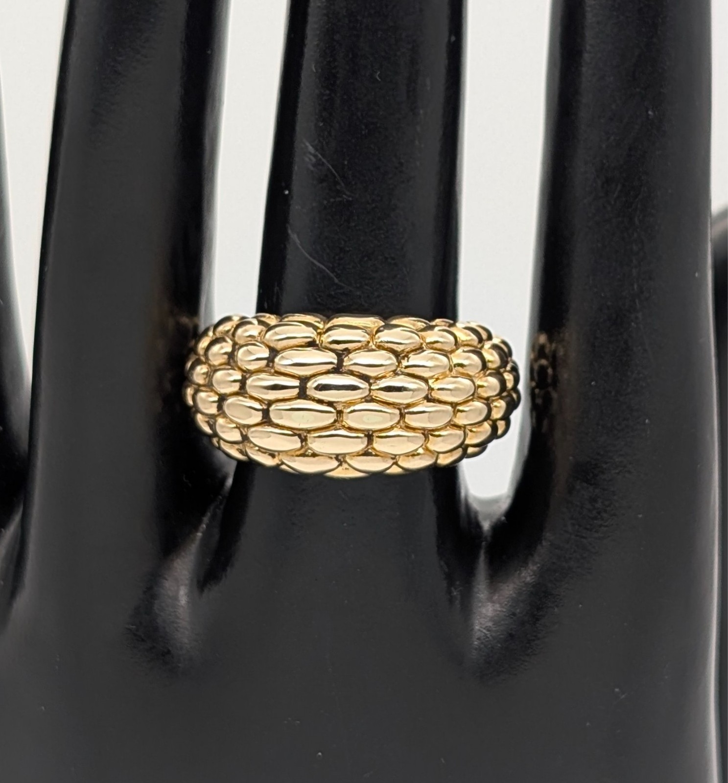 FOPE Vintage Designer Ring 750/18K – 6,50g – (Gr. 56) Damenring #3222