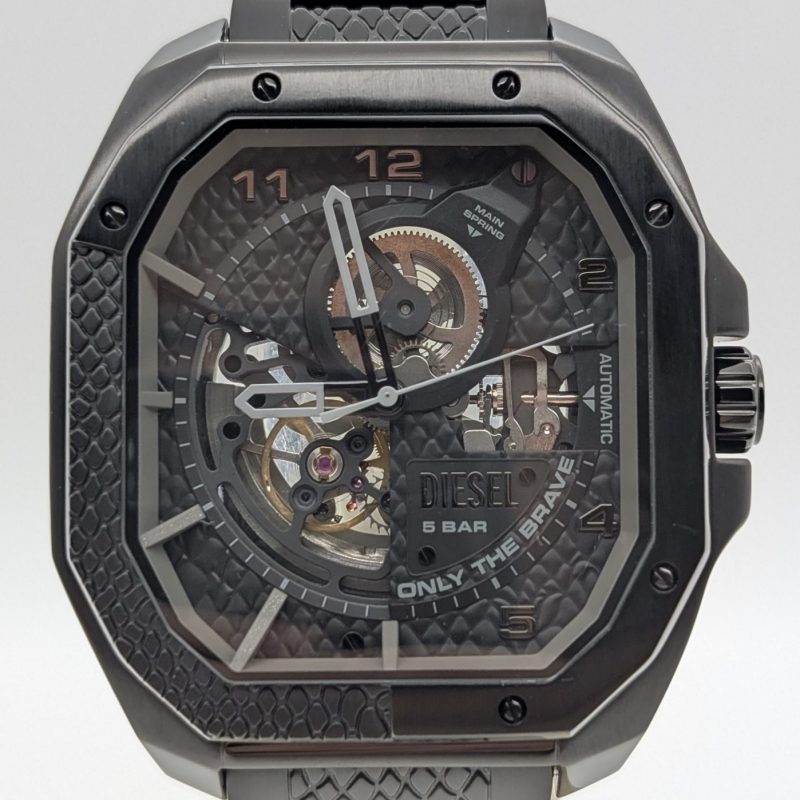 DIESEL Flayed DZ-7472 World Spinning Armbanduhr – Ø47mm Schwarz #3140