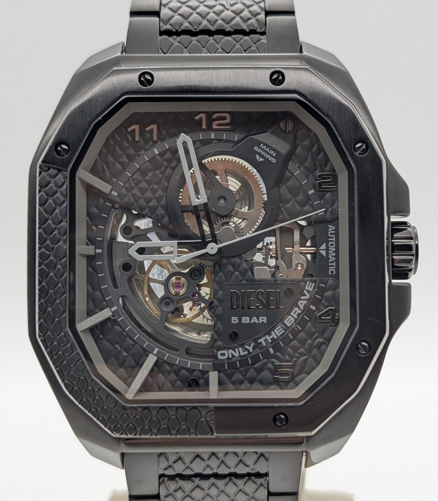DIESEL Flayed DZ-7472 World Spinning Armbanduhr – Ø47mm Schwarz #3140