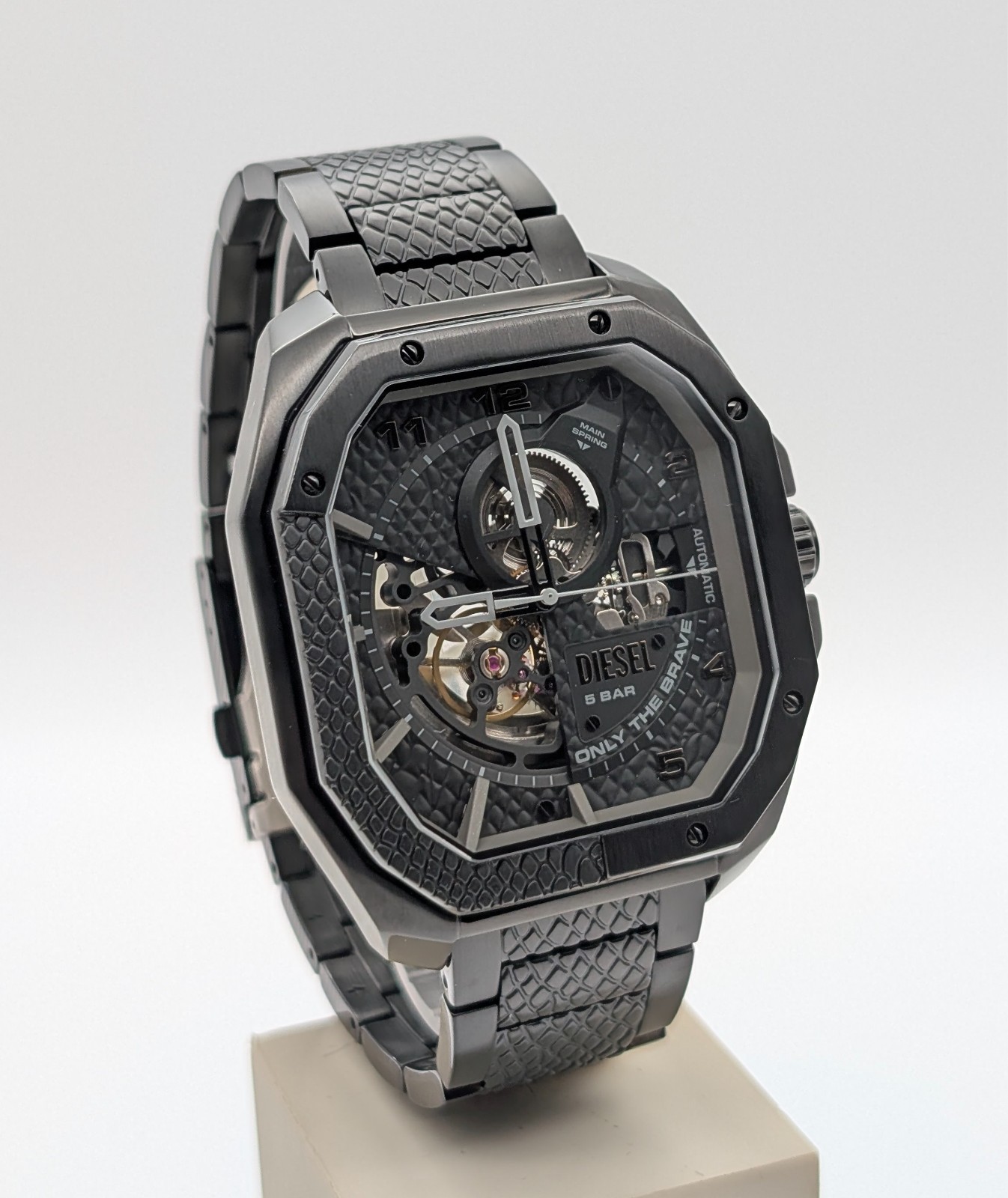 DIESEL Flayed DZ-7472 World Spinning Armbanduhr – Ø47mm Schwarz #3140