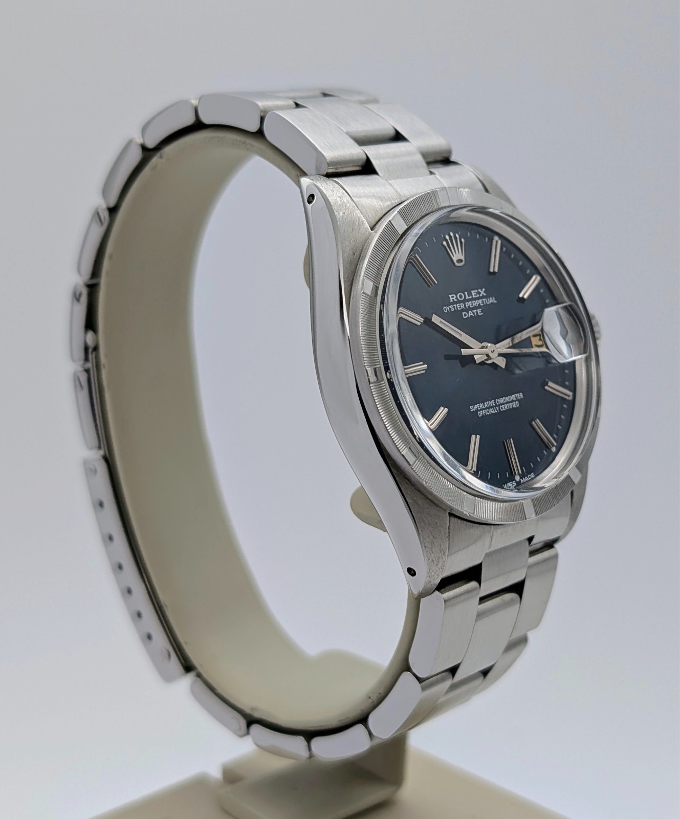 Rolex Oyster Perpetual Date 1501 Ø34 mm – Blue Dial – 1973 – Automatik #1339