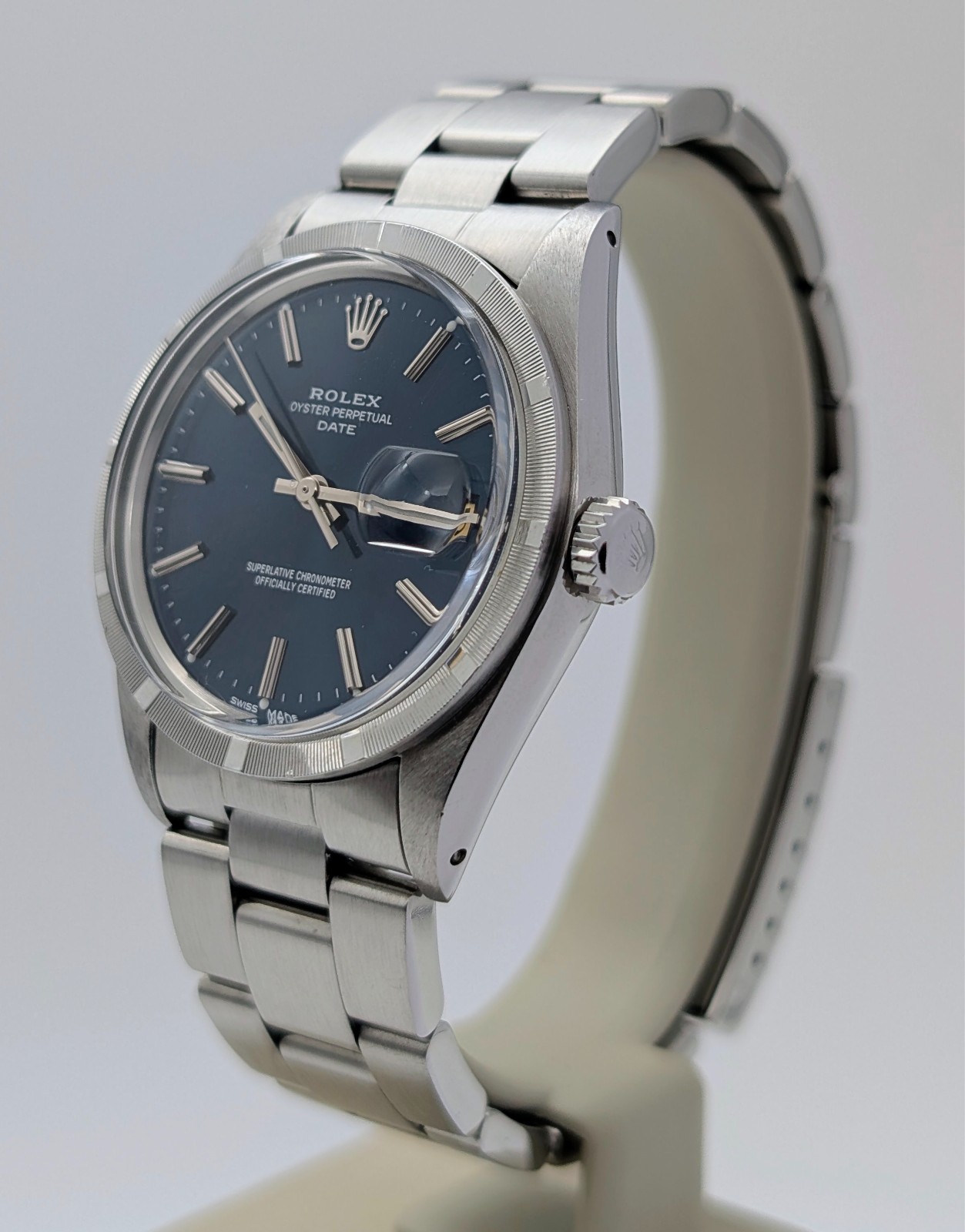 Rolex Oyster Perpetual Date 1501 Ø34 mm – Blue Dial – 1973 – Automatik #1339