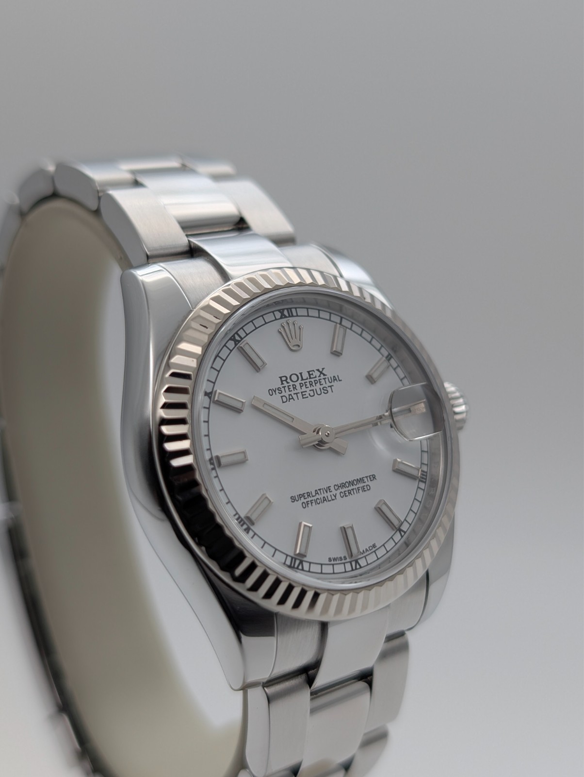 Rolex Datejust 31 Ref.178274 White Dial Ø31mm Uhr Fullset #3219