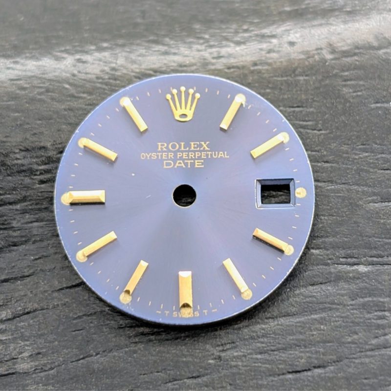 Rolex Oyster Perpetual Date 26 Blaues Zifferblatt Ø19,80 mm #3115