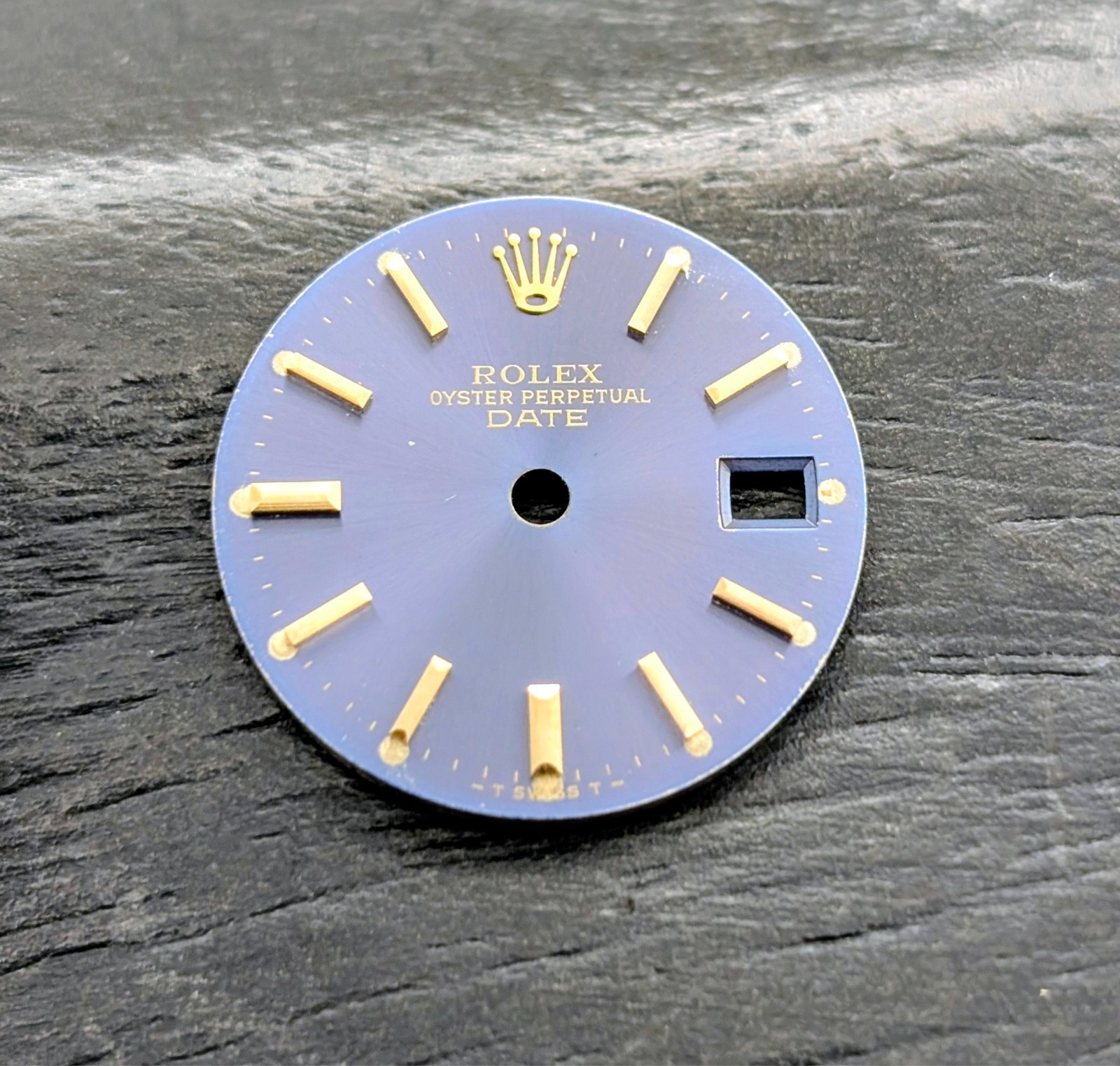 Rolex Oyster Perpetual Date 26 Blaues Zifferblatt Ø19,80 mm #3115