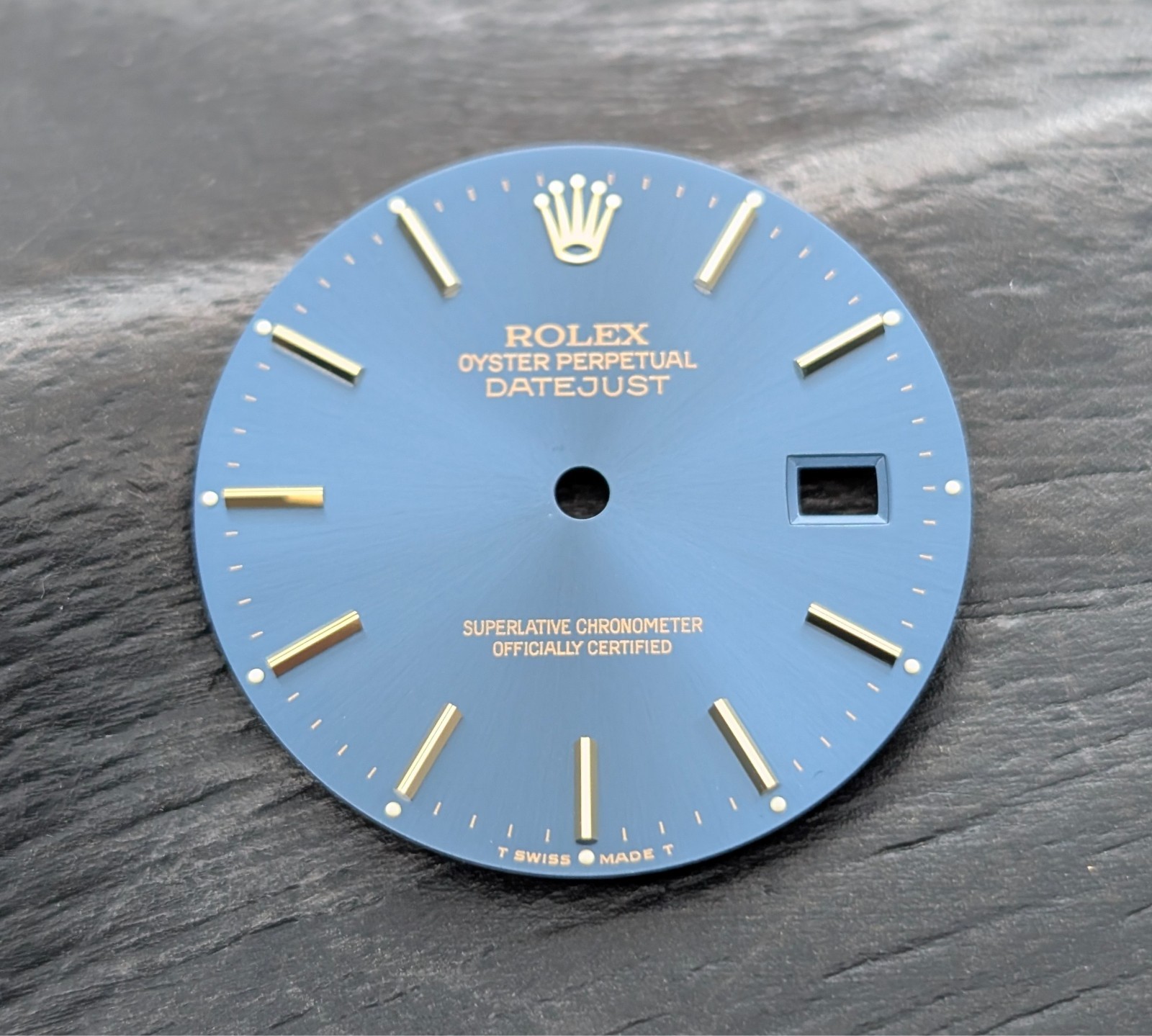 Rolex Datejust 36 Blaues Zifferblatt Ø27,80 mm #3118