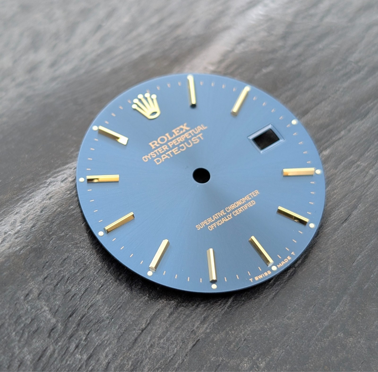 Rolex Datejust 36 Blaues Zifferblatt Ø27,80 mm #3118