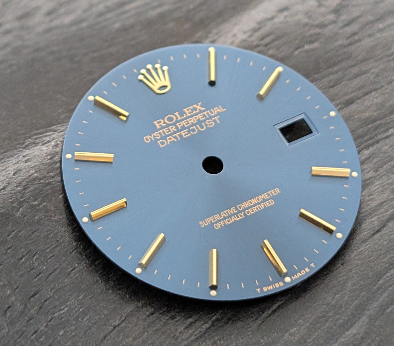 Rolex Datejust 36 Blaues Zifferblatt Ø27,80 mm #3118