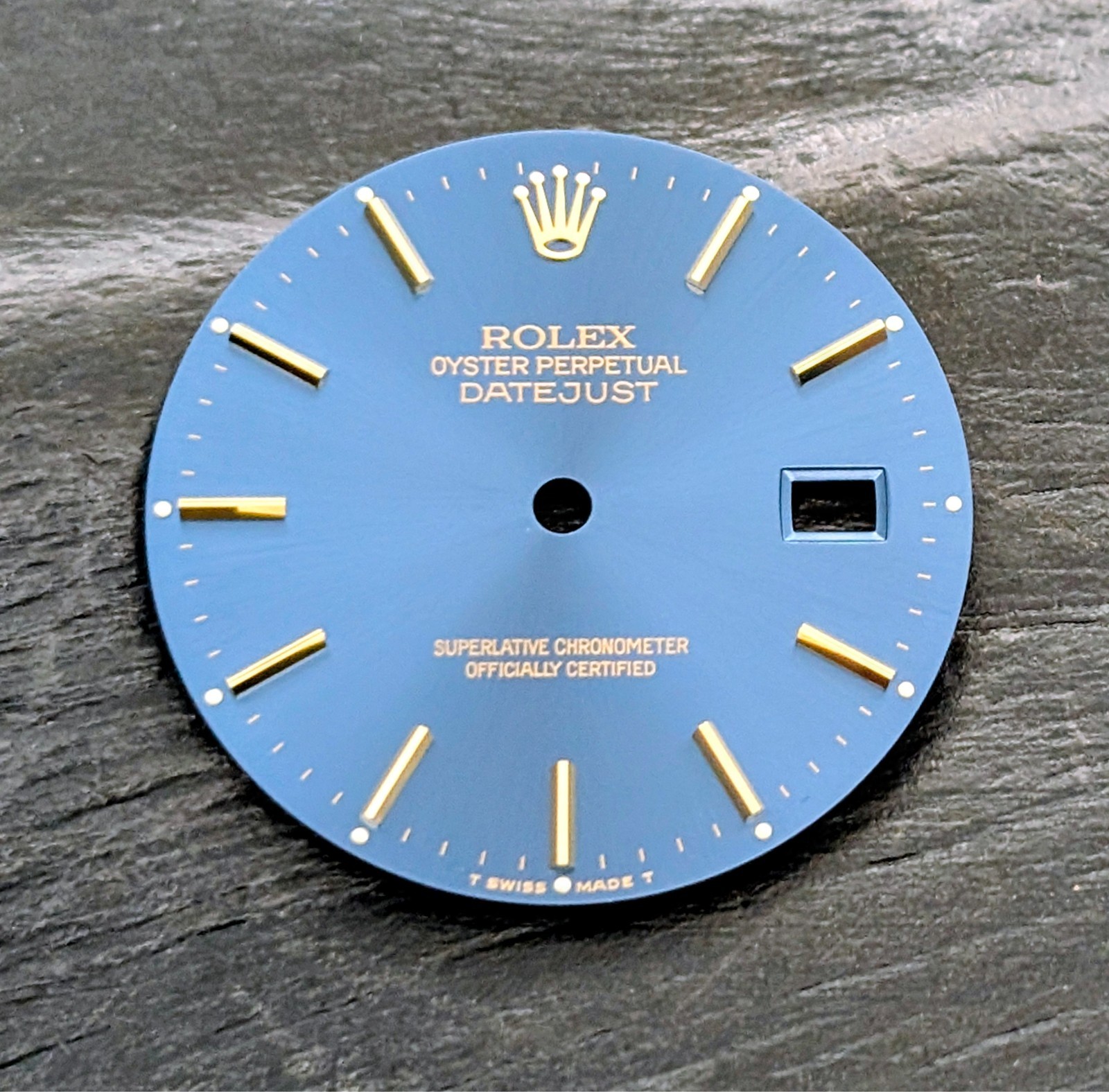 Rolex Datejust 36 Blaues Zifferblatt Ø27,80 mm #3118