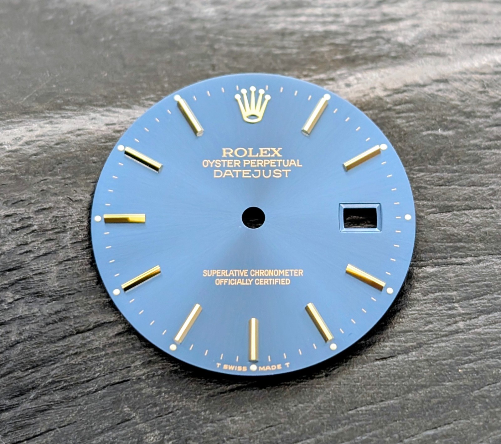Rolex Datejust 36 Blaues Zifferblatt Ø27,80 mm #3118