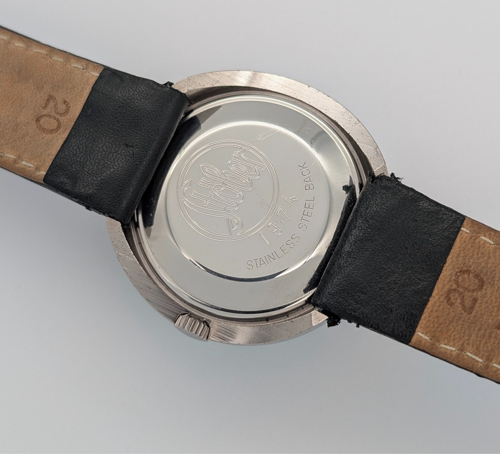 Jana Vintage Automatik Uhr 25 Jewels Stahl Ø39mm Herren #3282