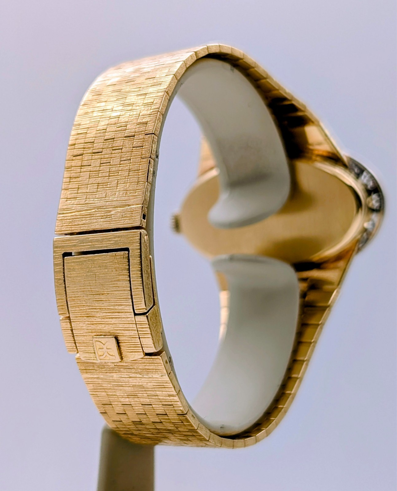 Ebel Vintage Damenuhr 18K Gelbgold Brillantlünette Ø39mm Damen Uhr #3310