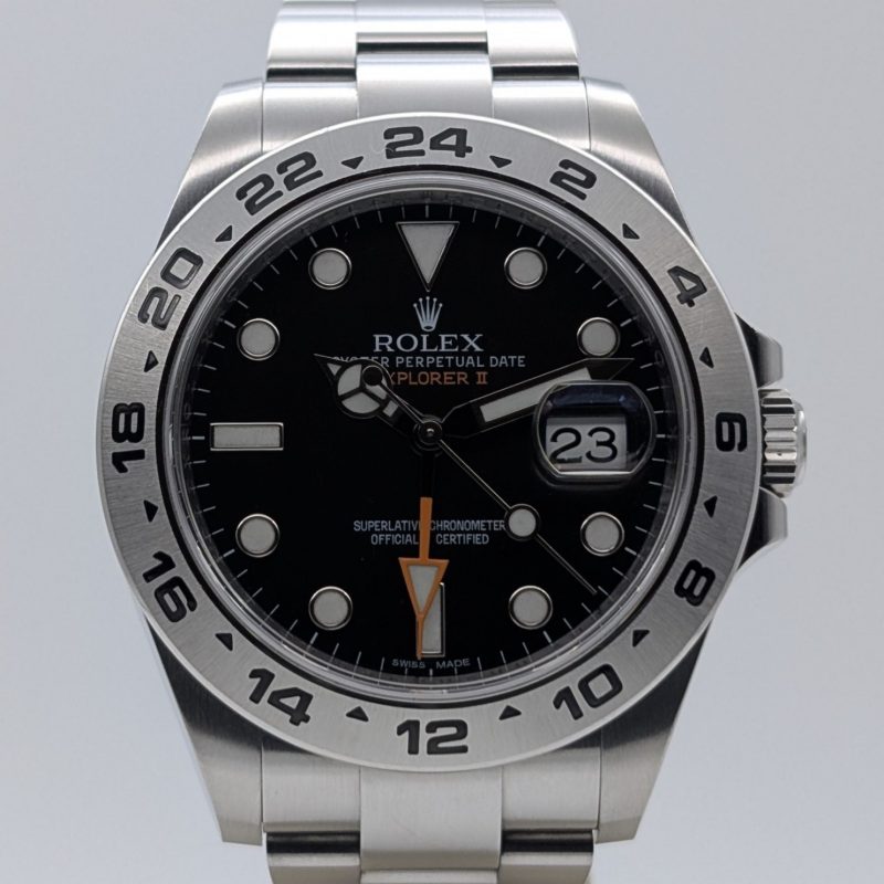 Rolex Explorer II 42 | 216570 | Ø42mm 2014 Black Dial Uhr Fullset #3311