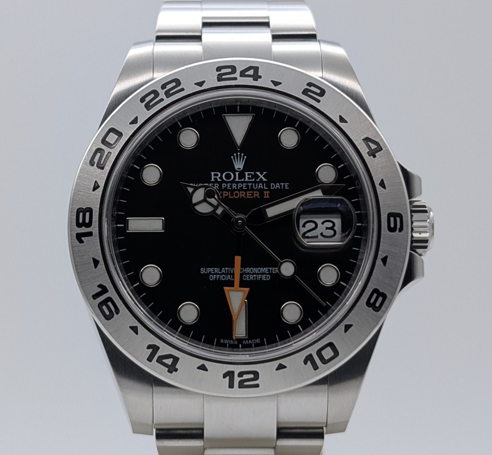 Rolex Explorer II 42 | 216570 | Ø42mm 2014 Black Dial Uhr Fullset #3311