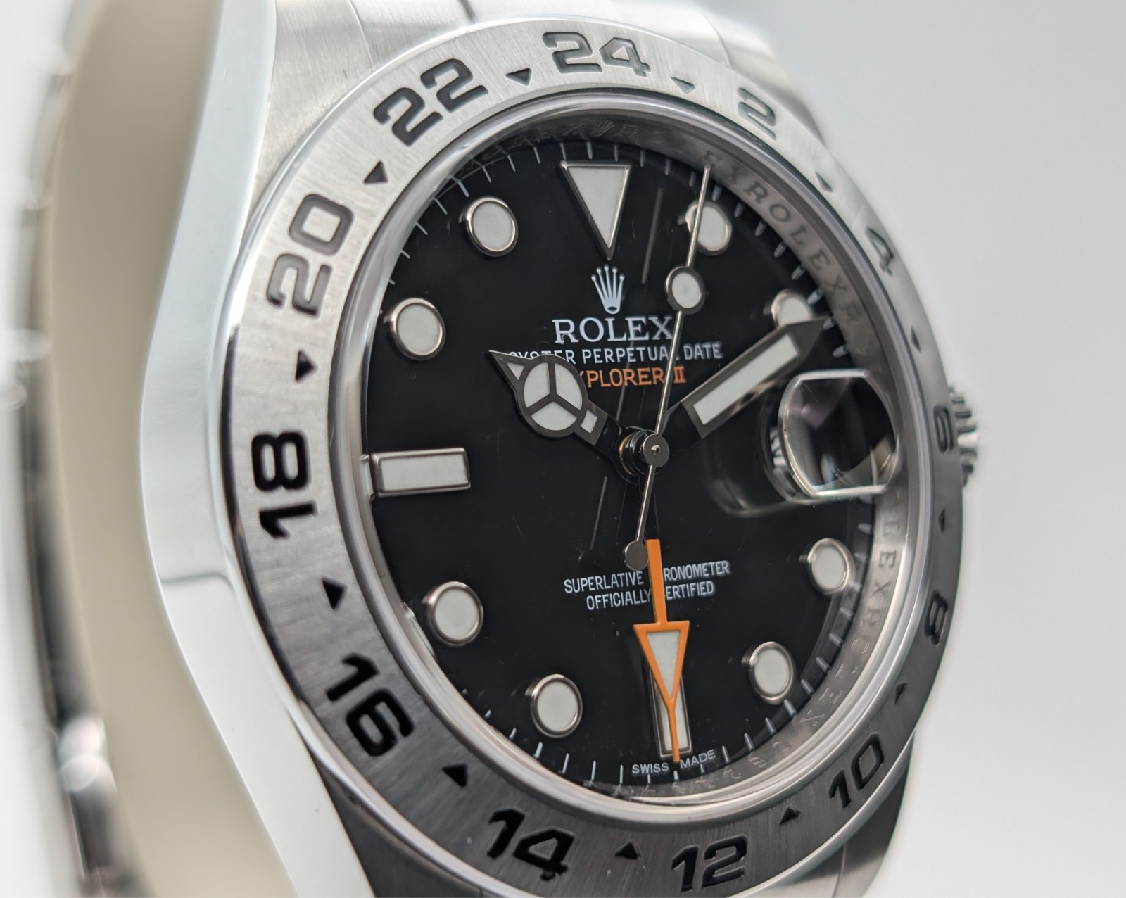 Rolex Explorer II 42 | 216570 | Ø42mm 2014 Black Dial Uhr Fullset #3311