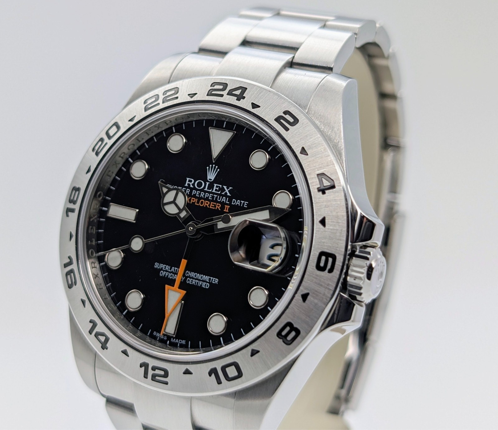 Rolex Explorer II 42 | 216570 | Ø42mm 2014 Black Dial Uhr Fullset #3311