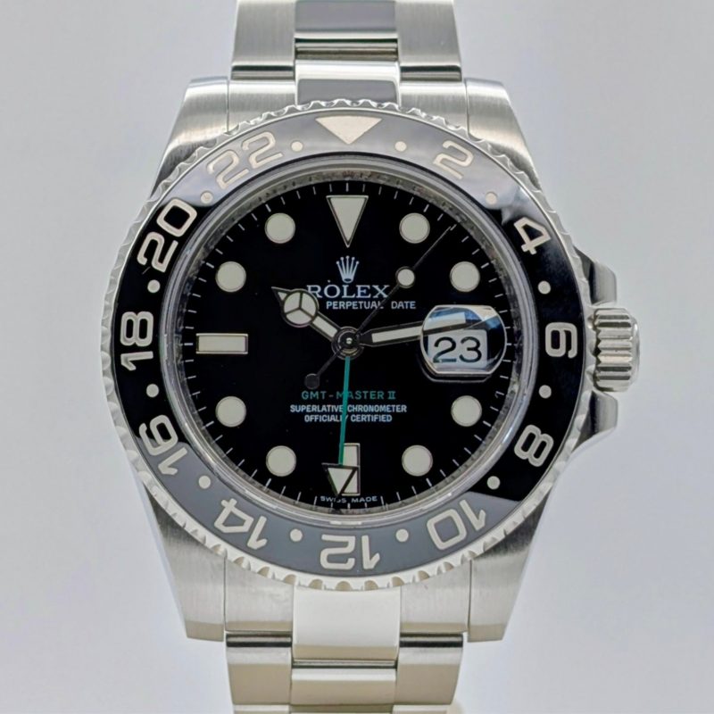 Rolex GMT-Master II Ref.116710LN Black Dial Ø40mm Uhr Automatik Full Set #3309
