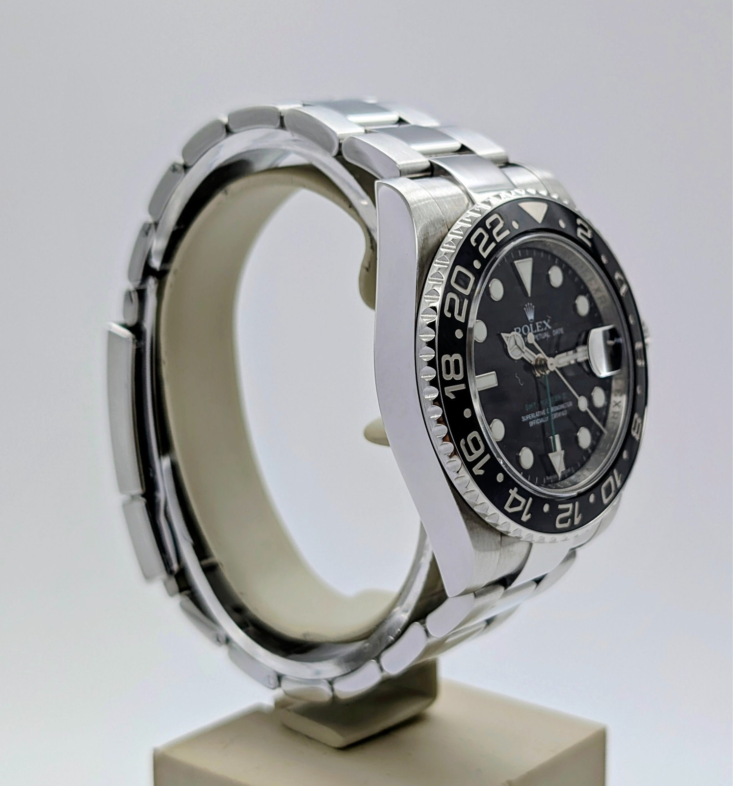 Rolex GMT-Master II Ref.116710LN Black Dial Ø40mm Uhr Automatik Full Set #3309