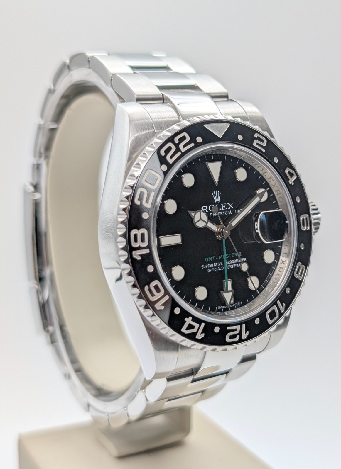 Rolex GMT-Master II Ref.116710LN Black Dial Ø40mm Uhr Automatik Full Set #3309