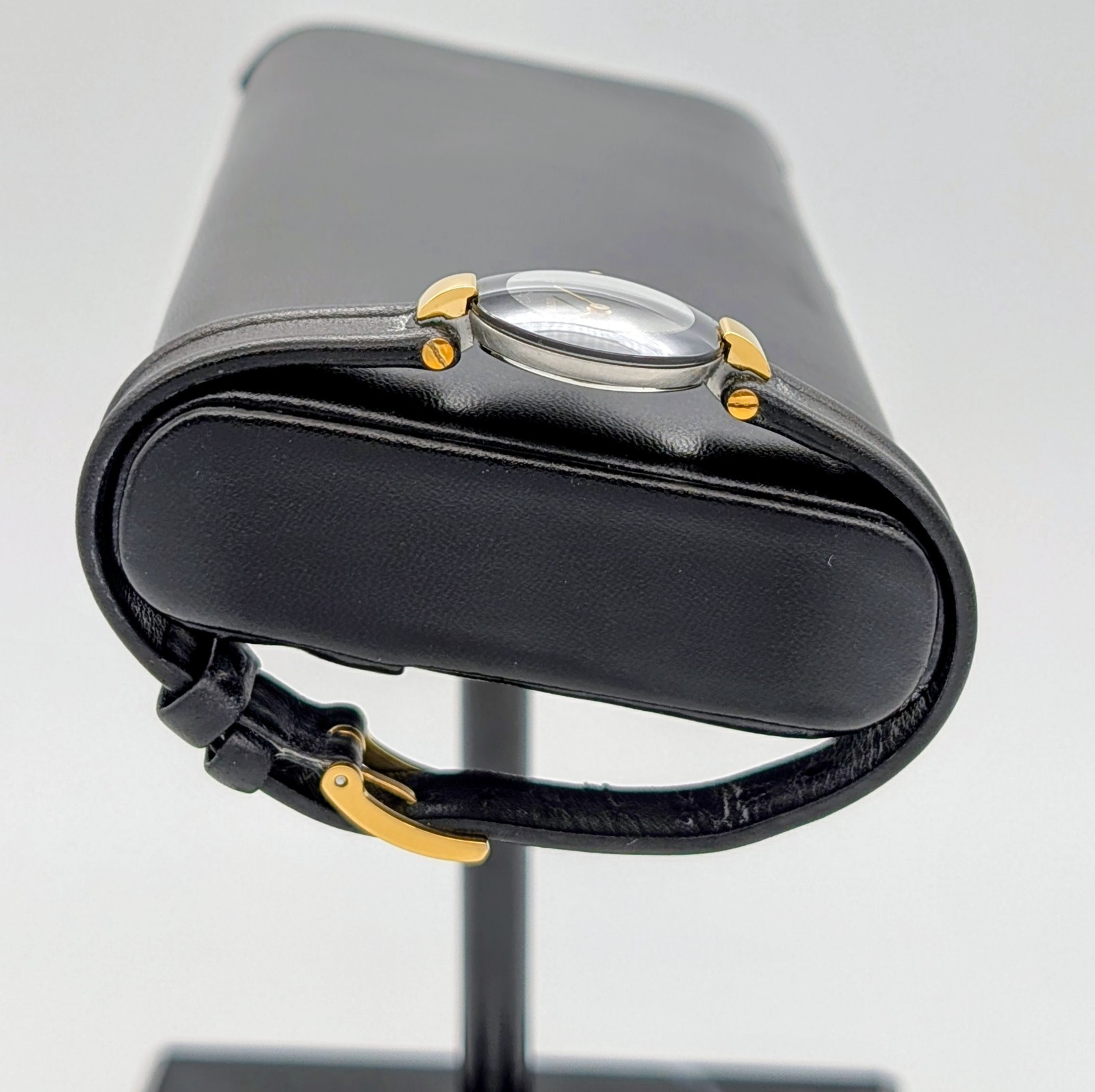 Rado Vintage Uhr Quarz 204.4079.4N | Ø21mm Uhr Black/Dial Damenuhr #1775