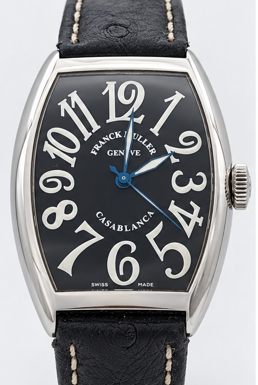 Franck Muller Casablanca Ref. 5850 Black Dial Ø32 x 45 mm Uhr Full Set #3356