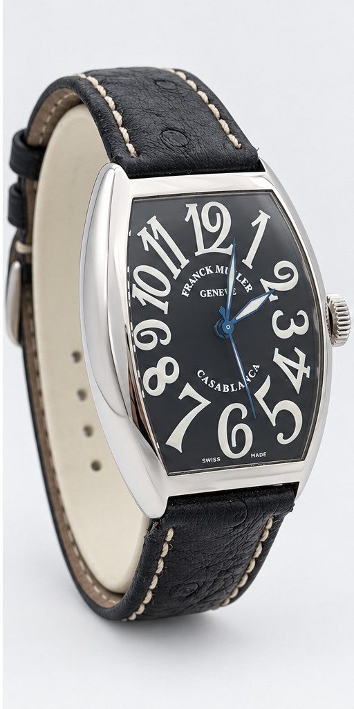 Franck Muller Casablanca Ref. 5850 Black Dial Ø32 x 45 mm Uhr Full Set #3356