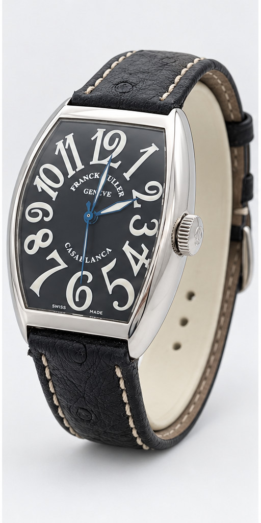 Franck Muller Casablanca Ref. 5850 Black Dial Ø32 x 45 mm Uhr Full Set #3356