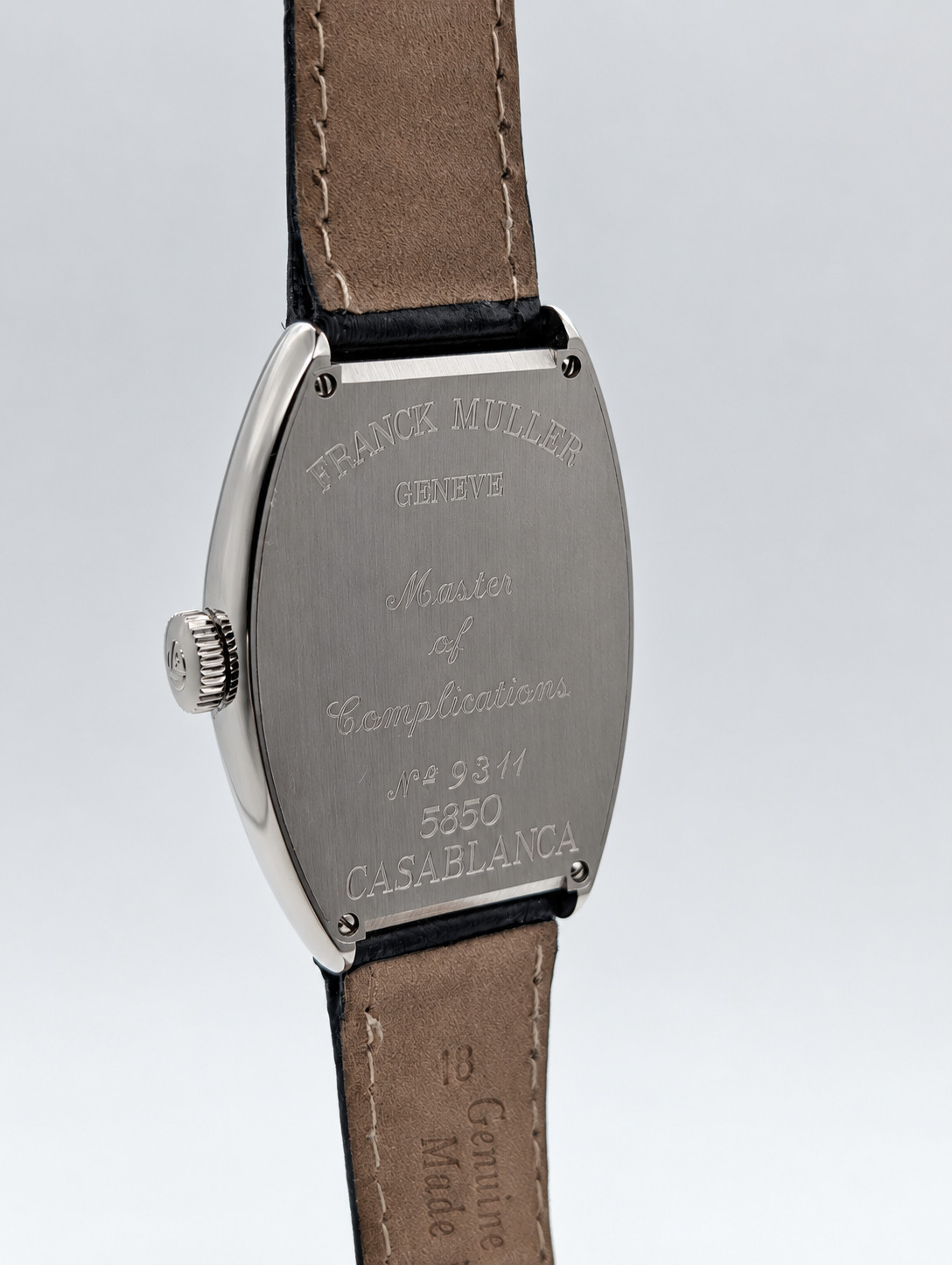 Franck Muller Casablanca Ref. 5850 Black Dial Ø32 x 45 mm Uhr Full Set #3356