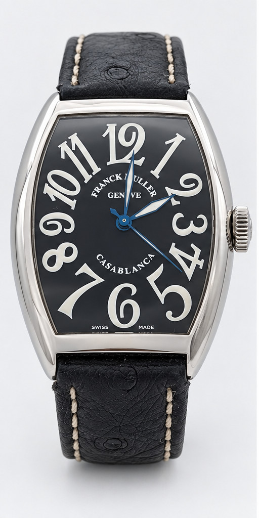 Franck Muller Casablanca Ref. 5850 Black Dial Ø32 x 45 mm Uhr Full Set #3356