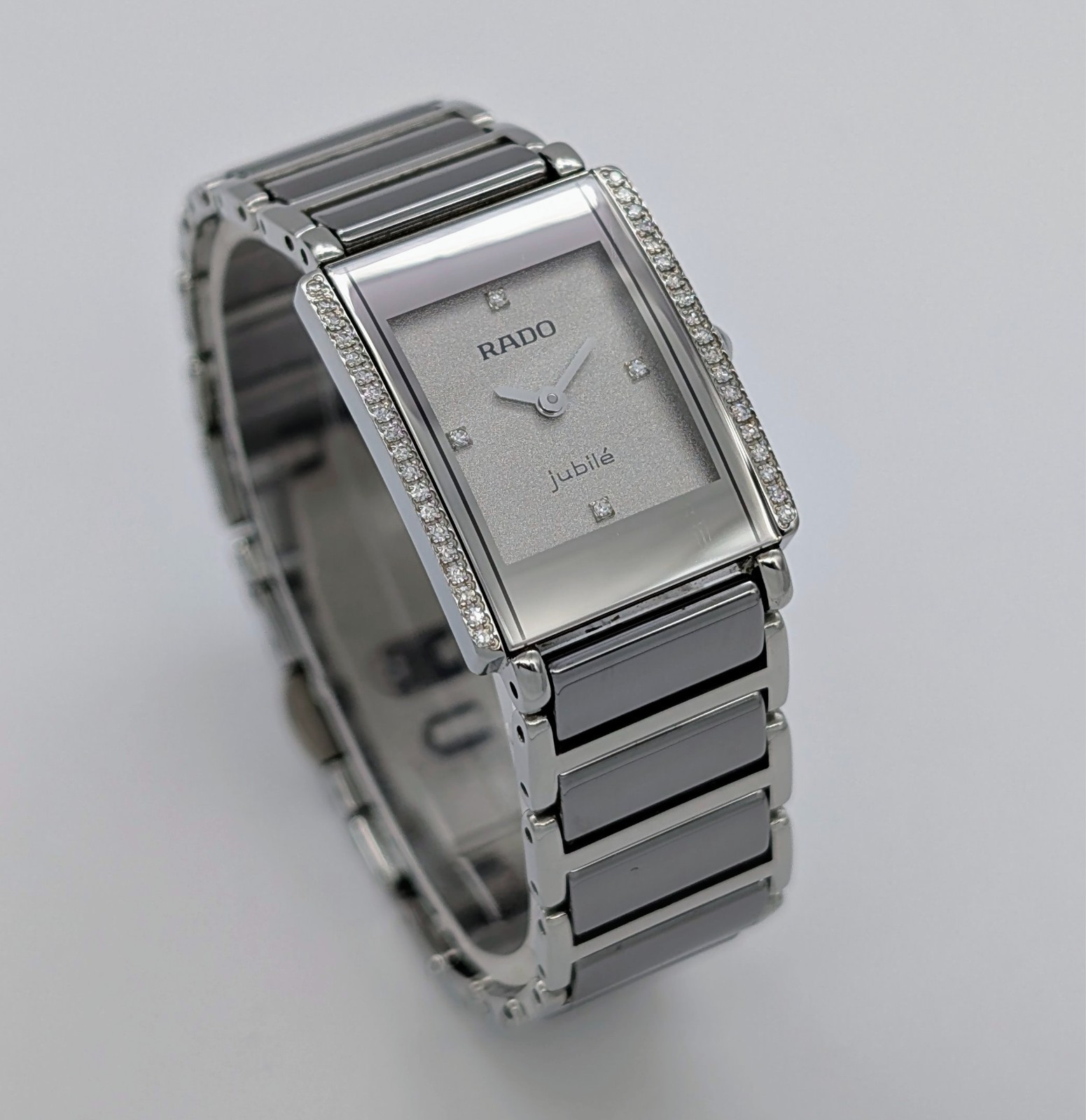 RADO DiaStar Jubilee 153.0430.3 Diamant Lünette Keramik Ø18,50mm Damen Uhr #3311