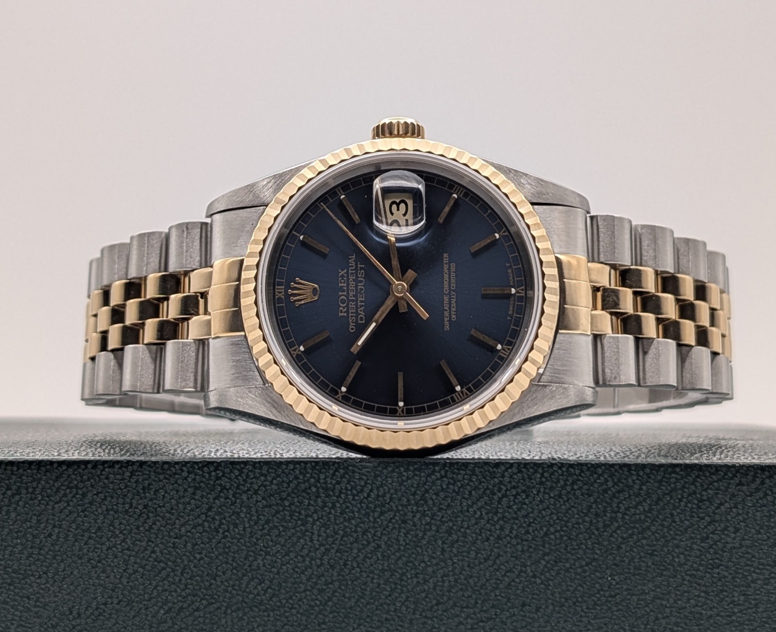 Rolex Datejust Ref. 16233 Stahl-Gold Uhr Ø36mm Full Set BJ1997 #3297