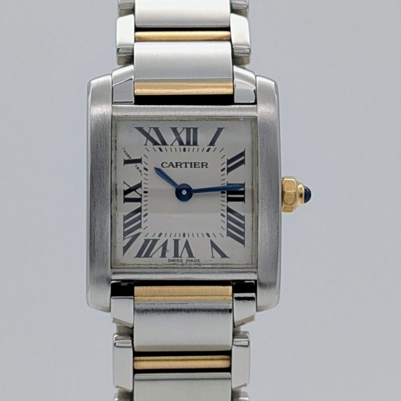 Cartier Tank Française kleines Modell Ref.2384 Quarz | Ø20x25mm Damenuhr #3328