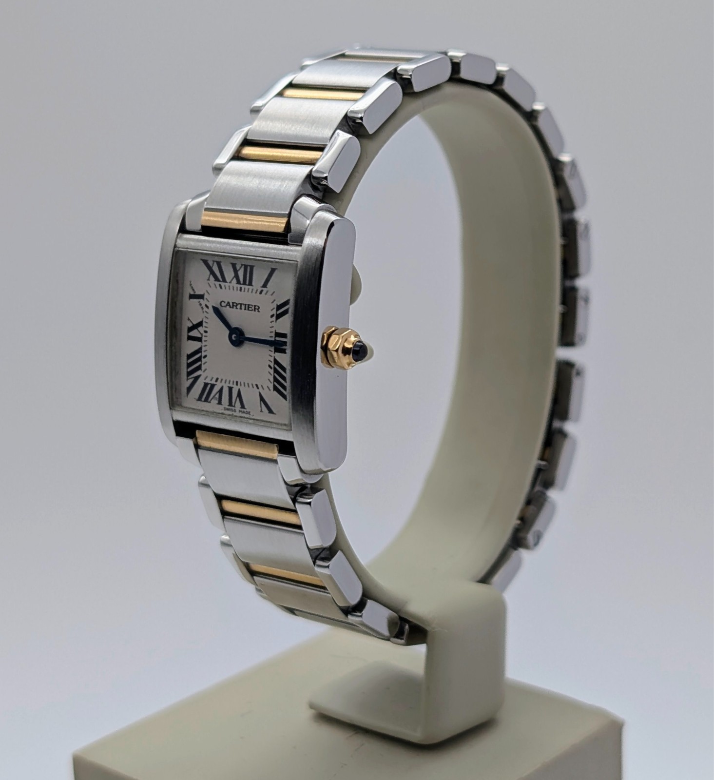 Cartier Tank Française kleines Modell Ref.2384 Quarz | Ø20x25mm Damenuhr #3328