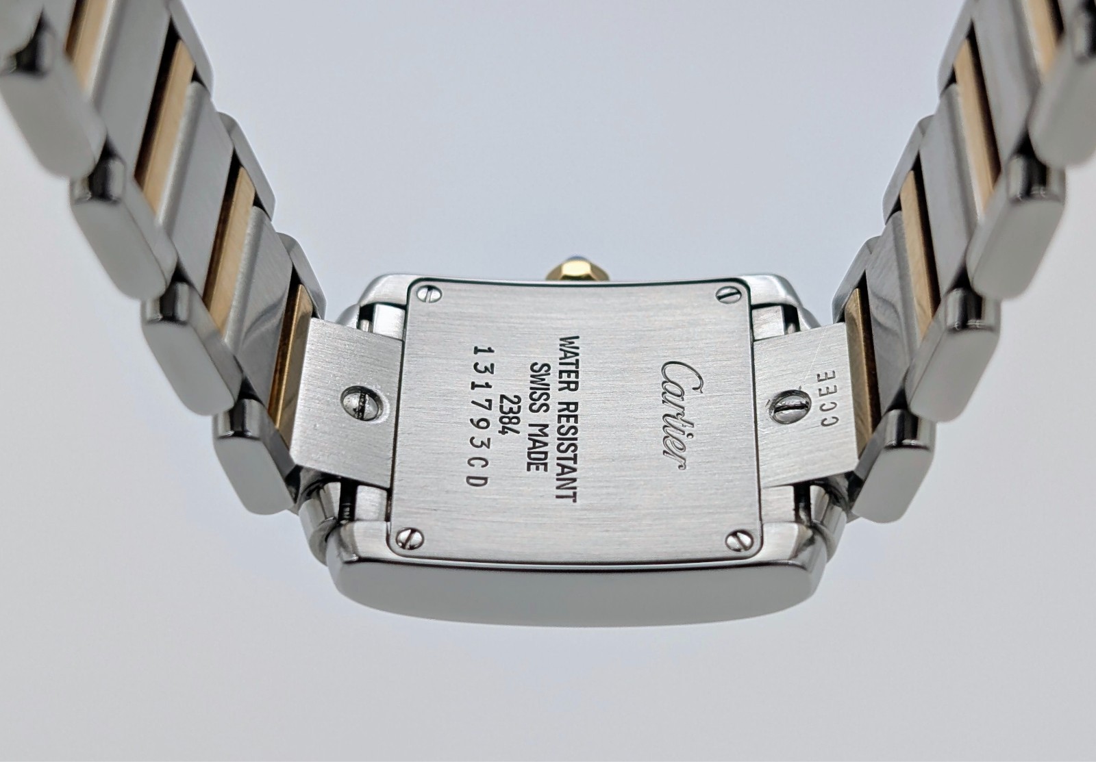 Cartier Tank Française kleines Modell Ref.2384 Quarz | Ø20x25mm Damenuhr #3328