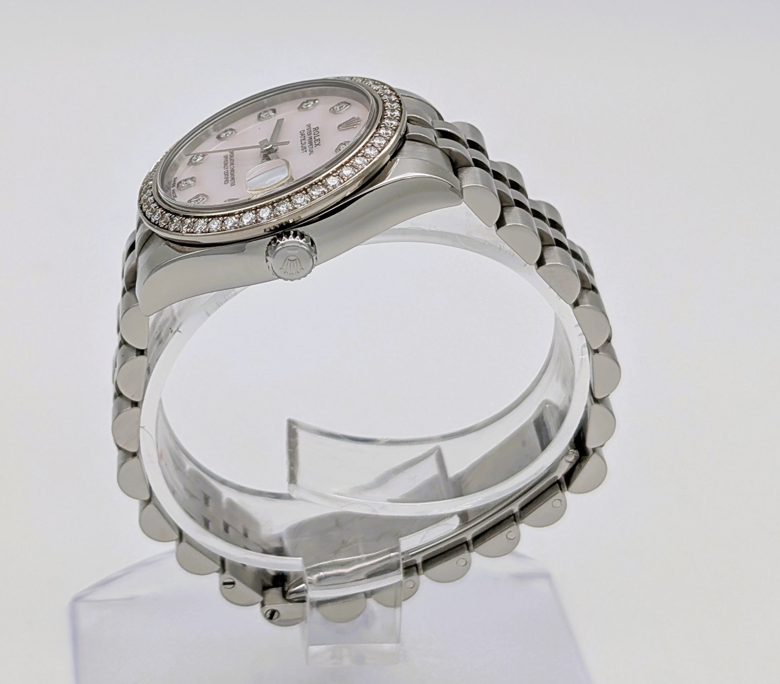 Rolex Datejust Ref.178384 Mother of Pearl - Ø31mm Uhr Factory Diamonds #3425